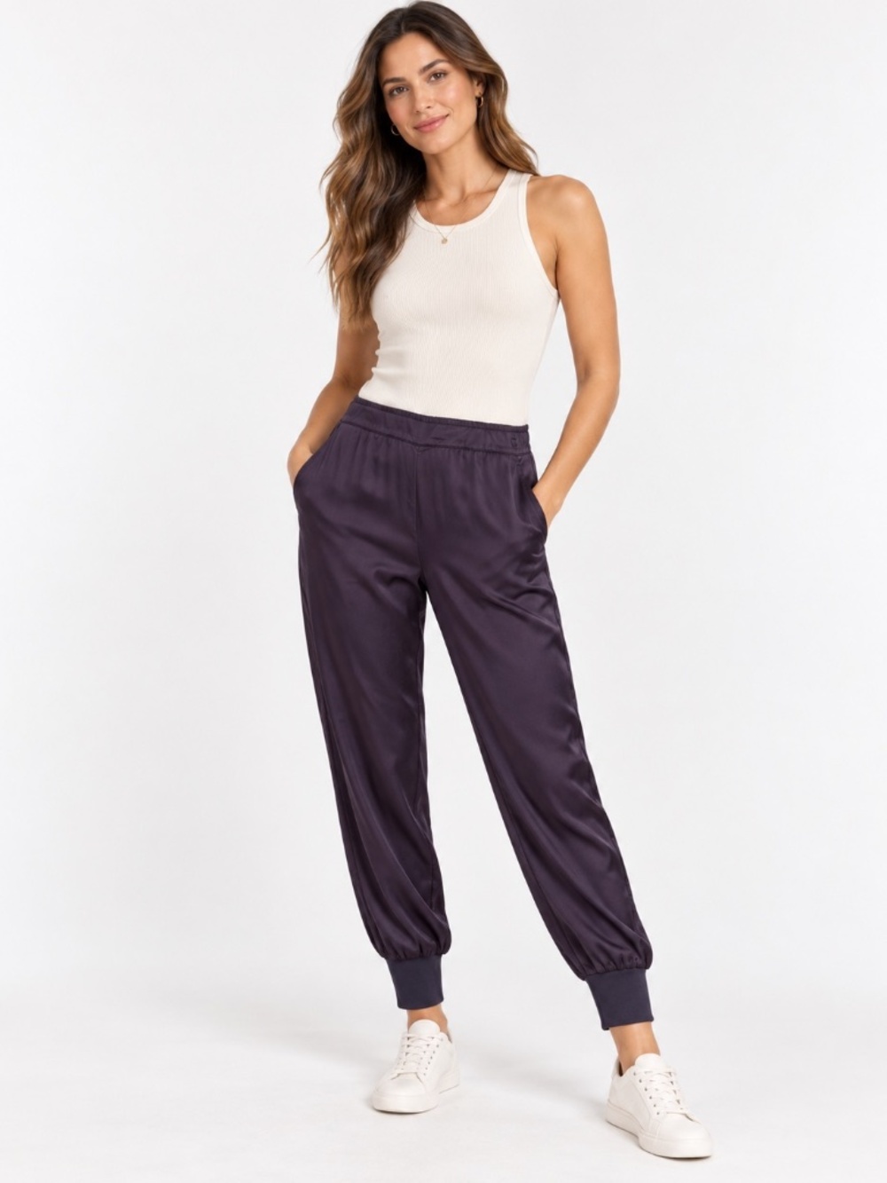 Neu Nomad Silk Jogger Pants – Dark Gray